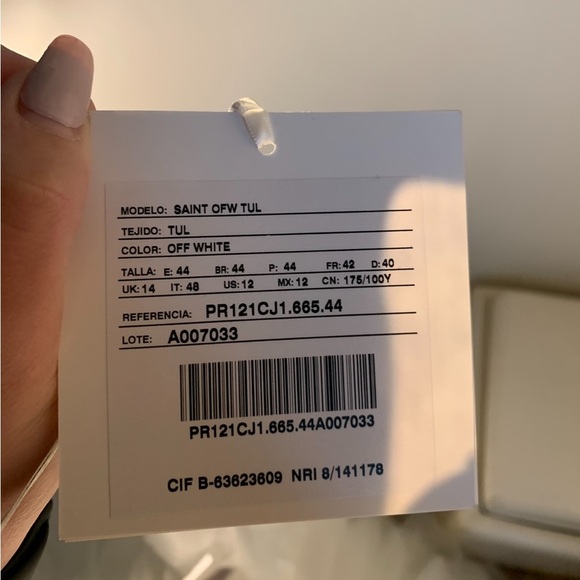 Pronovias Bridal SAINT Tulle Off White Wedding Dress - Picture 9 of 10